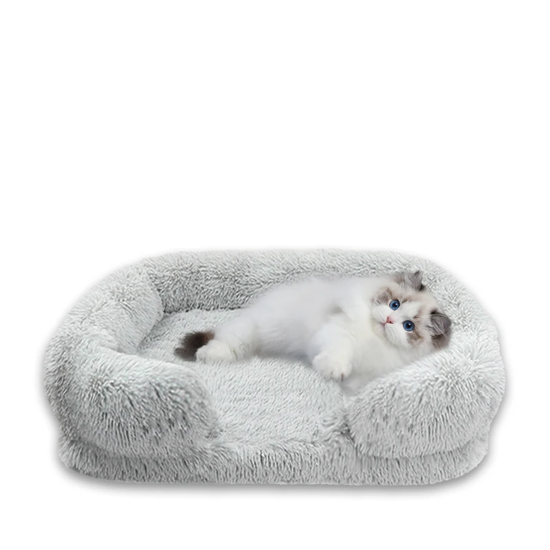 Thickened orthopedic dog bed for large dogs - egg sponge, easy to remove and wash plush cover, durable pet furniture, - Image 3