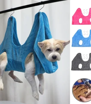 Dropshipping Pet Cat Grooming Hammock Helper Cat Grooming Hammocks Restraint Bag Puppy Dog Cat Nail Clip Trimming Bathing Bag