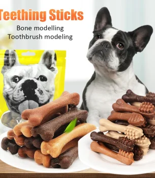 Dog Bruxism Stick 230/240g Toothbrush Bone Shape Fresh Delicious Nutritious Healthy Adult Dogs Puppy Training Rewards Pet Snacks