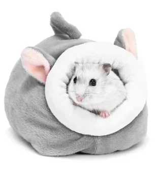 Pet Bed Cotton Warm Mouse Rodent House Kitten Puppy Mats Soft Small Animal Cage Accessories Lounger Cushion Cat House Tent House