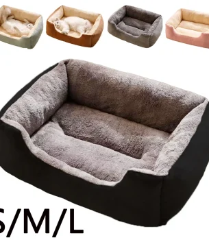 Bed for Cats Pet Products Cushions Kitten Goods Accessories Dog All Houses Supplies Things Accessory Habitats Basket House Beds