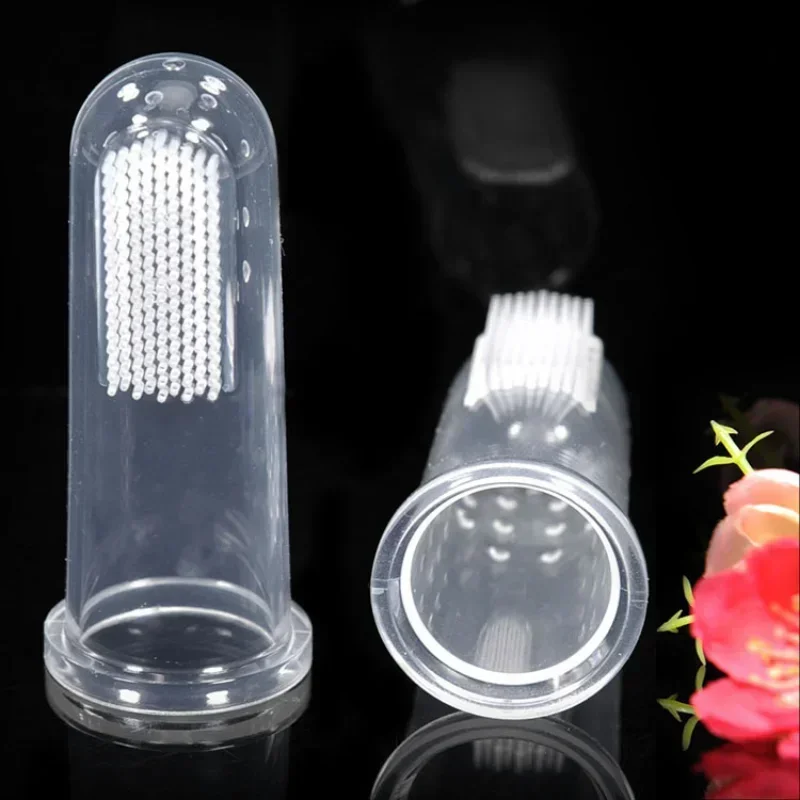 Pet Toothbrush Super Soft Pet Finger Toothbrush Dog Brush Bad Breath Tartar Teeth Care Tool Pet Cleaning Silicagel Supplies - Image 5
