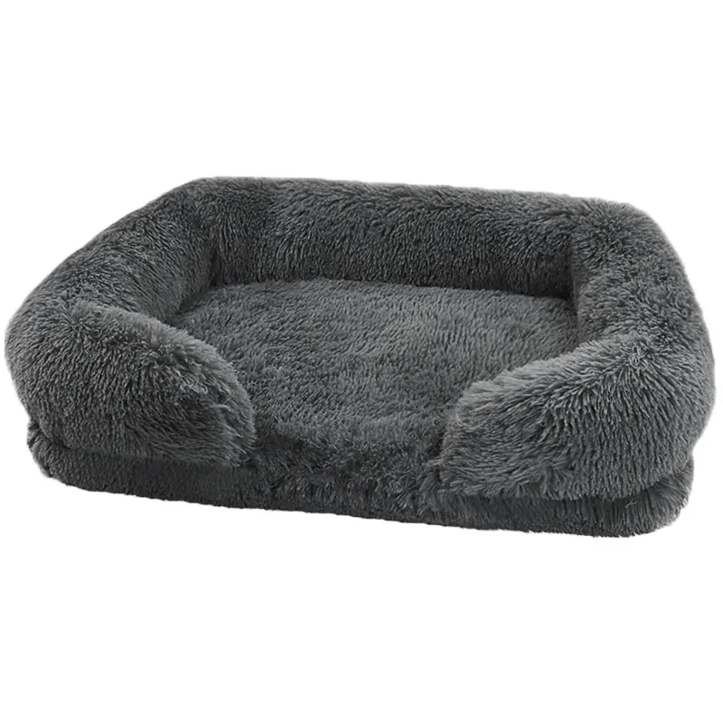 Thickened orthopedic dog bed for large dogs - egg sponge, easy to remove and wash plush cover, durable pet furniture, - Image 11