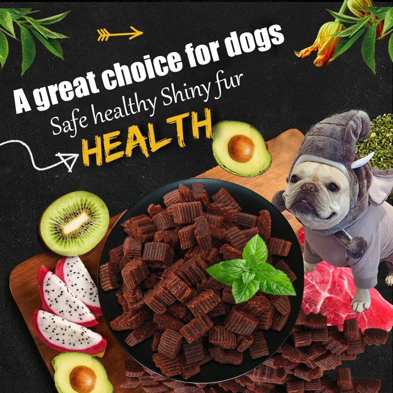 Dog Snacks Beef Particles Appetising Digesting Nutritious Delicious Chewy Training Rewards for Adult Dog Puppies Pet Food Snacks - Image 2
